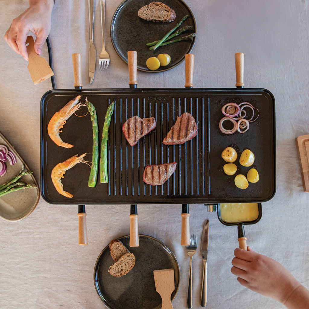 BOSKA Raclette Gourmet Party, 8 Personen (EU Type F) – Ansicht 5