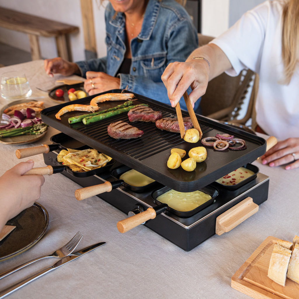 BOSKA Raclette Gourmet Party, 8 Personen (EU Type F) – Ansicht 6