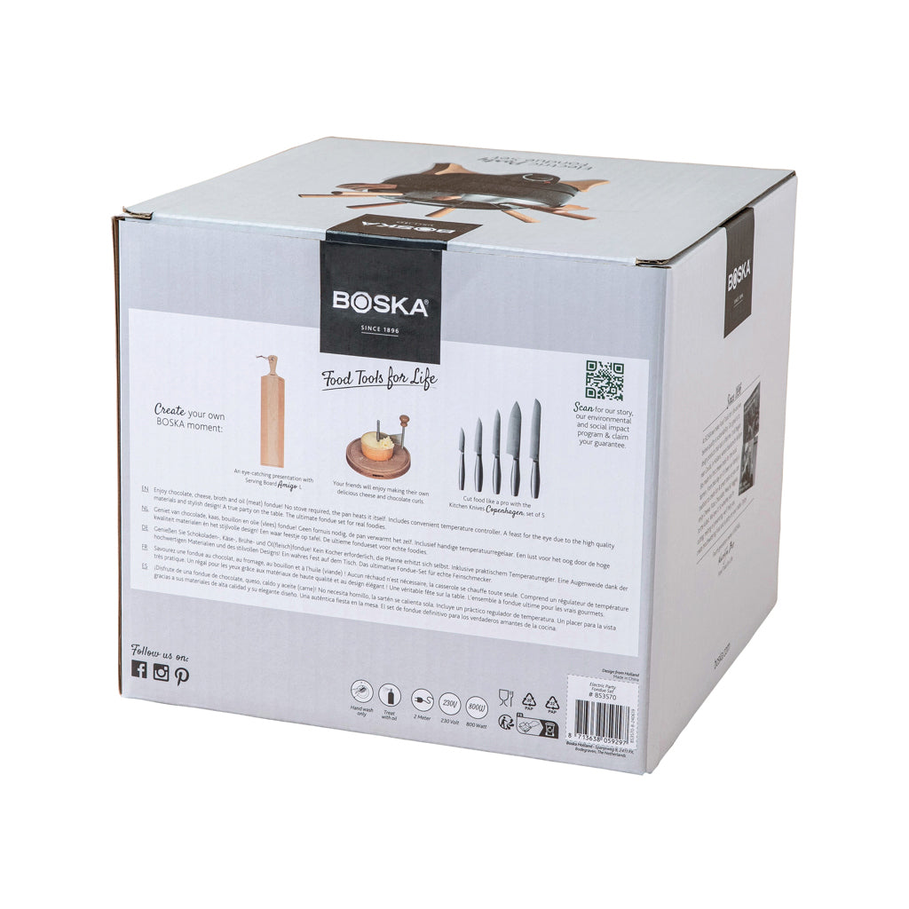 BOSKA elektrisches Party Fondue Set - 2.3L (EU Type F) – Ansicht 8