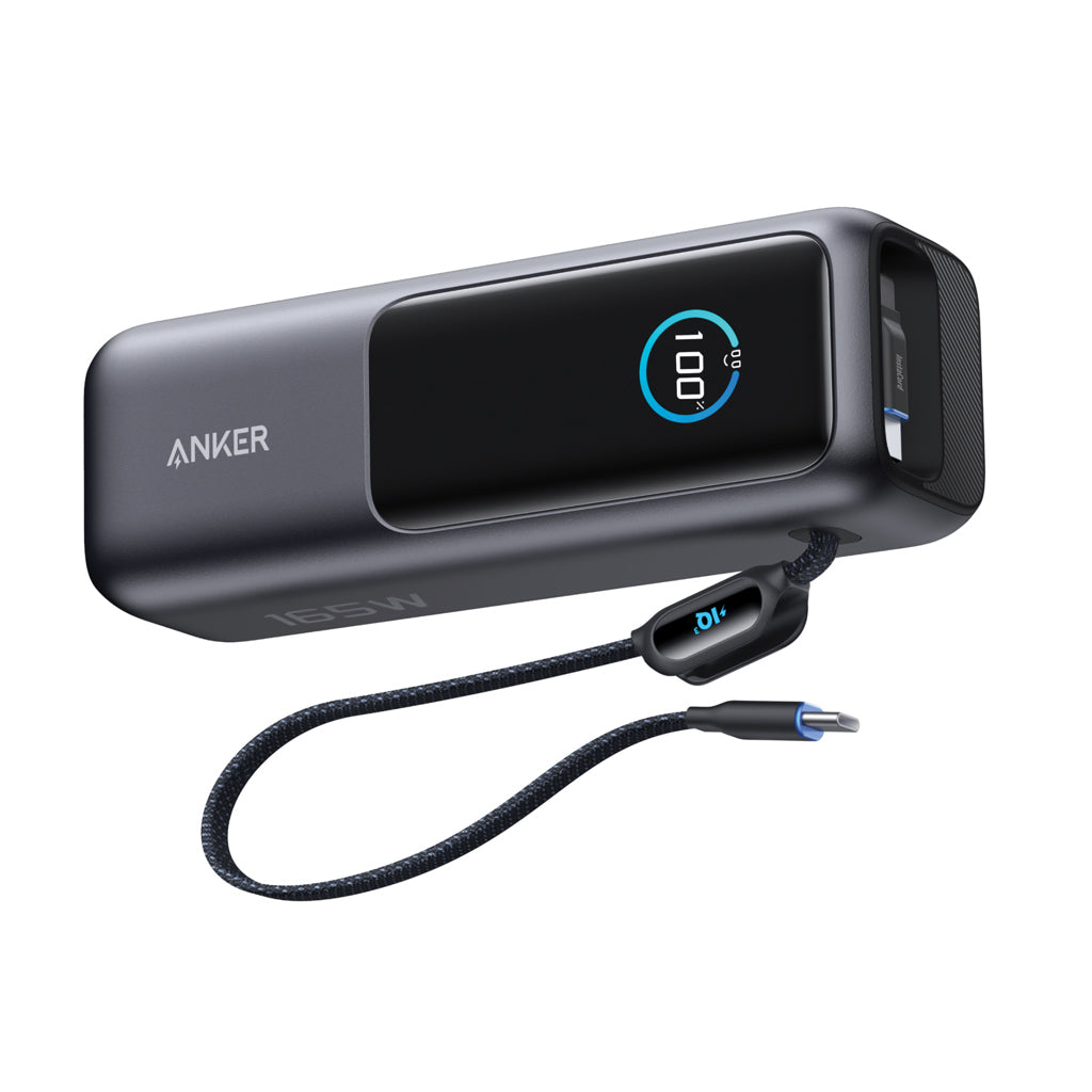 Anker Powerbank 25.000mAh-165W, mit integr. einziehb. Kabel – Ansicht 2