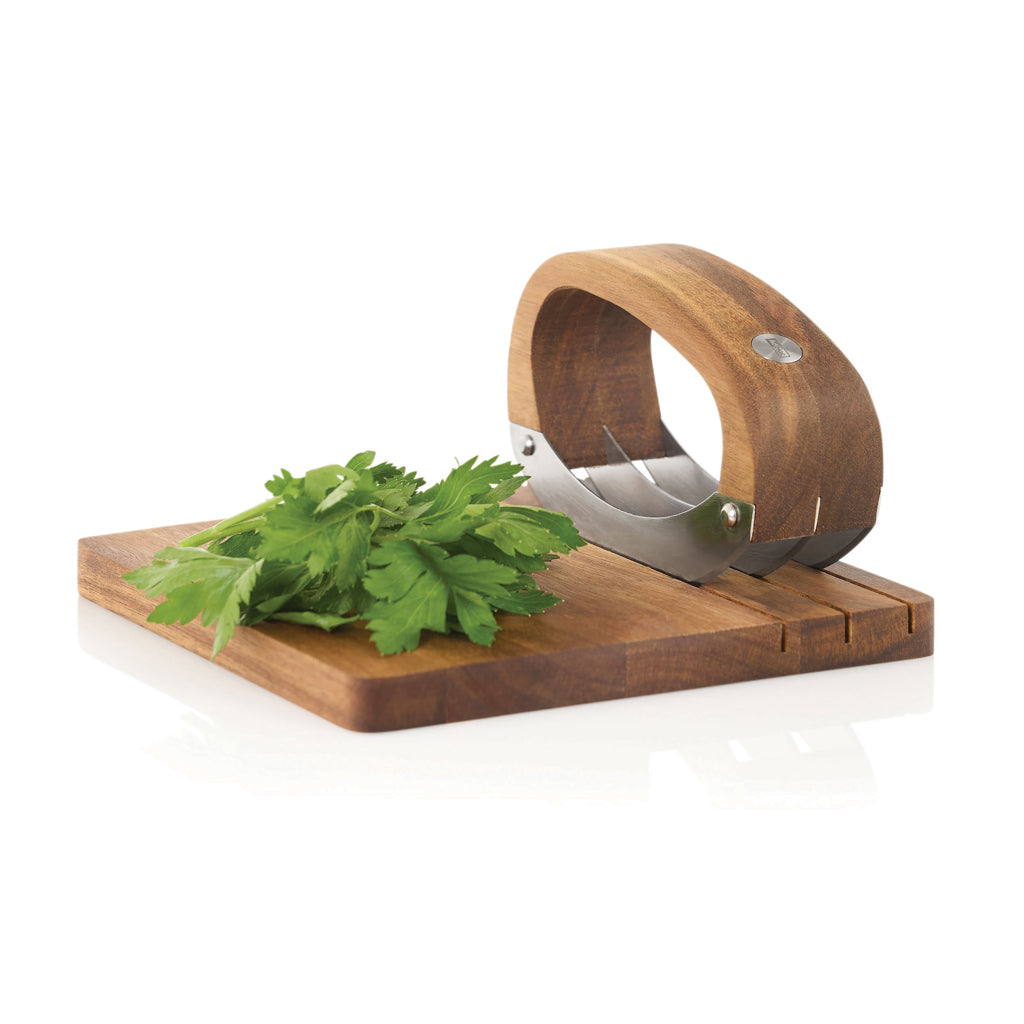 AdHoc RoccaVerde Hackmesser mit Schneidebrett – Ansicht 5