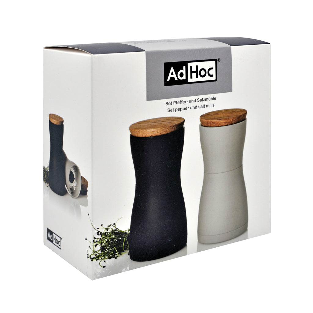 AdHoc Twin Salz- und Pfeffermühlen-Set – Ansicht 2