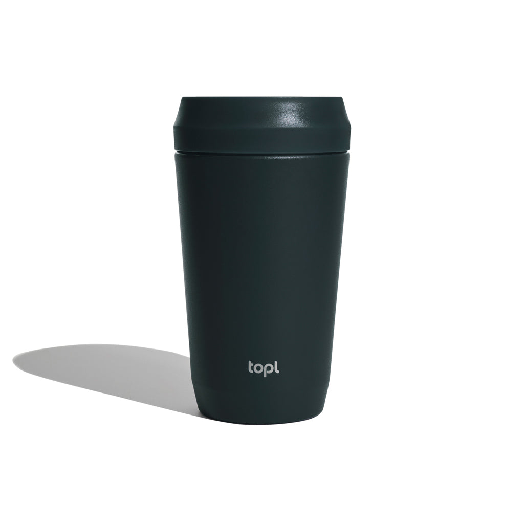 Topl-Trinkbecher aus rec. Stahl mit 360-Grad-Deckel 354ml – Ansicht 1