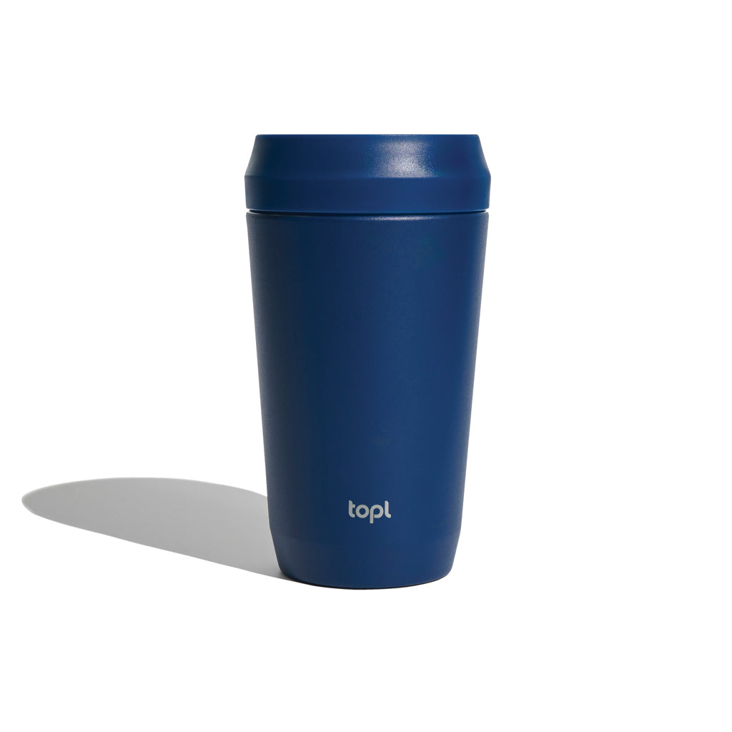 Topl-Trinkbecher aus rec. Stahl mit 360-Grad-Deckel 354ml – Ansicht 3