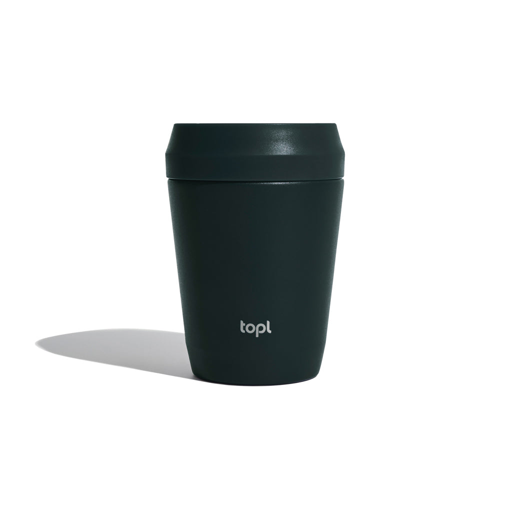 Topl-Trinkbecher aus rec. Stahl mit 360-Grad-Deckel 236ml – Ansicht 1