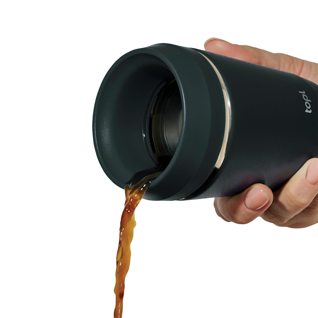Topl-Trinkbecher aus rec. Stahl mit 360-Grad-Deckel 236ml – Ansicht 6