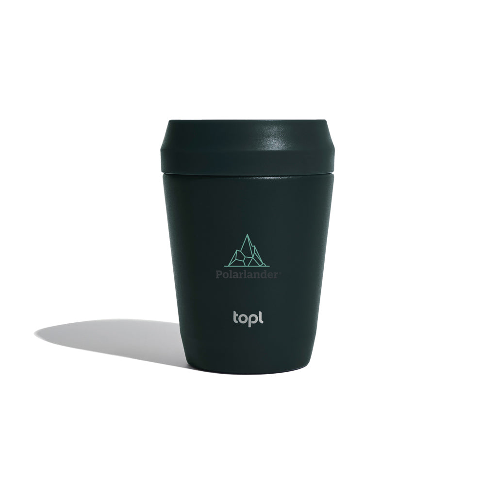 Topl-Trinkbecher aus rec. Stahl mit 360-Grad-Deckel 236ml – Ansicht 7
