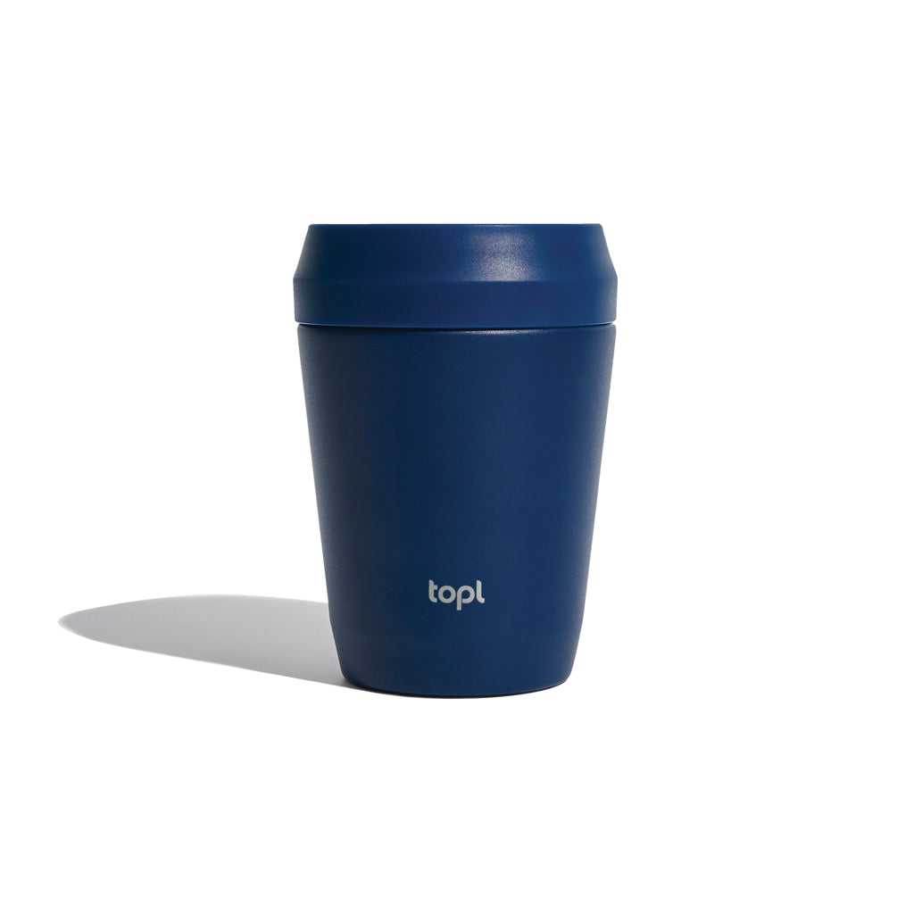 Topl-Trinkbecher aus rec. Stahl mit 360-Grad-Deckel 236ml – Ansicht 3