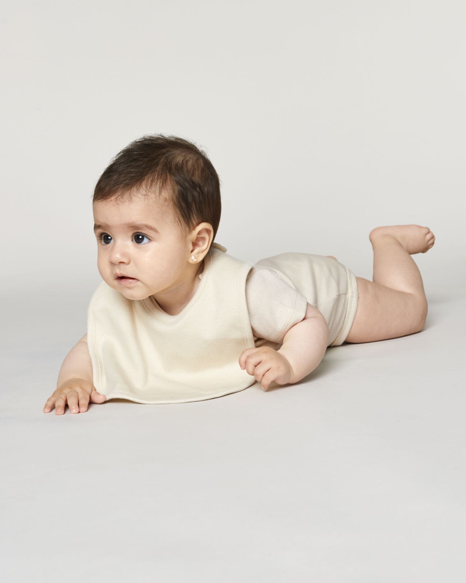 S/S Baby Bib, 210 g/m²
