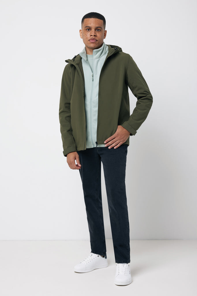 IQONIQ Makalu Herren Softshelljacke aus recyceltem Polyester – Ansicht 8