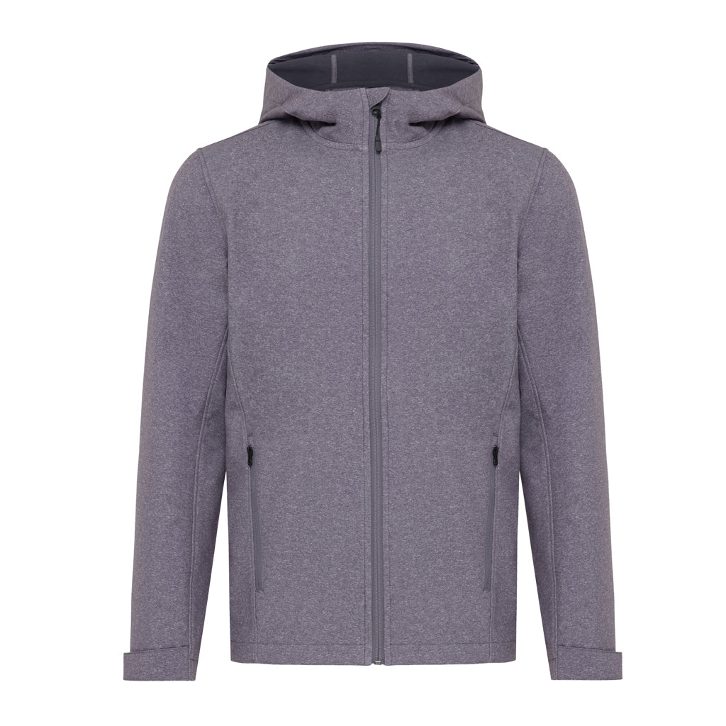 IQONIQ Makalu Herren Softshelljacke aus recyceltem Polyester – Ansicht 5