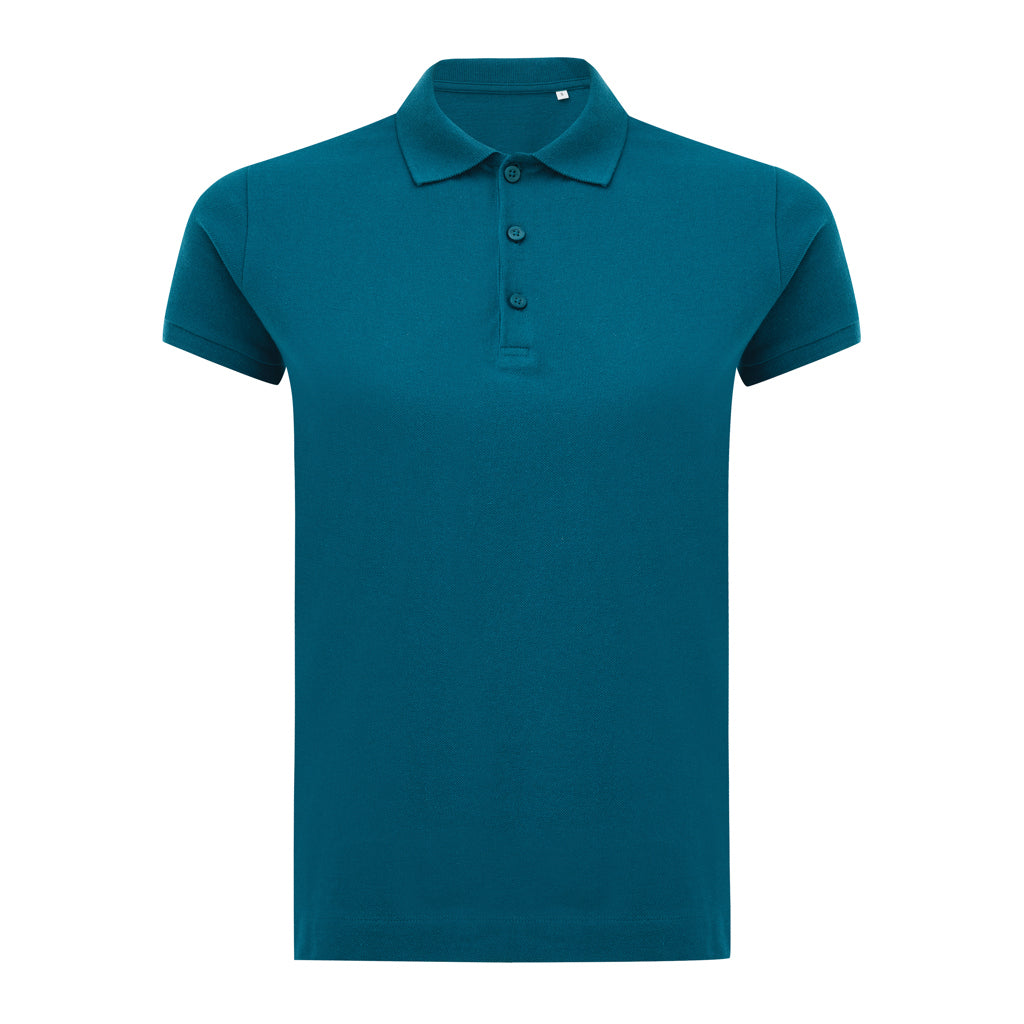 IQONIQ Yosemite Damen Piqué-Poloshirt aus rec. Baumwolle – Ansicht 3
