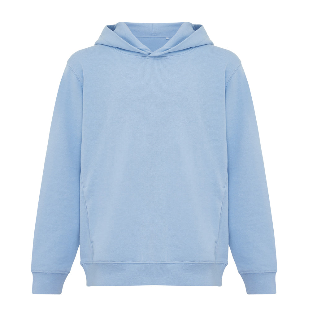 IQONIQ Yengo KidsHoodie mit Seitentaschen aus rec. Baumwolle – Ansicht 4