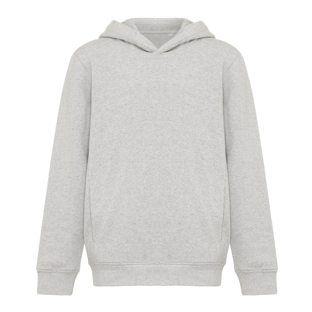 IQONIQ Yengo KidsHoodie mit Seitentaschen aus rec. Baumwolle – Ansicht 3