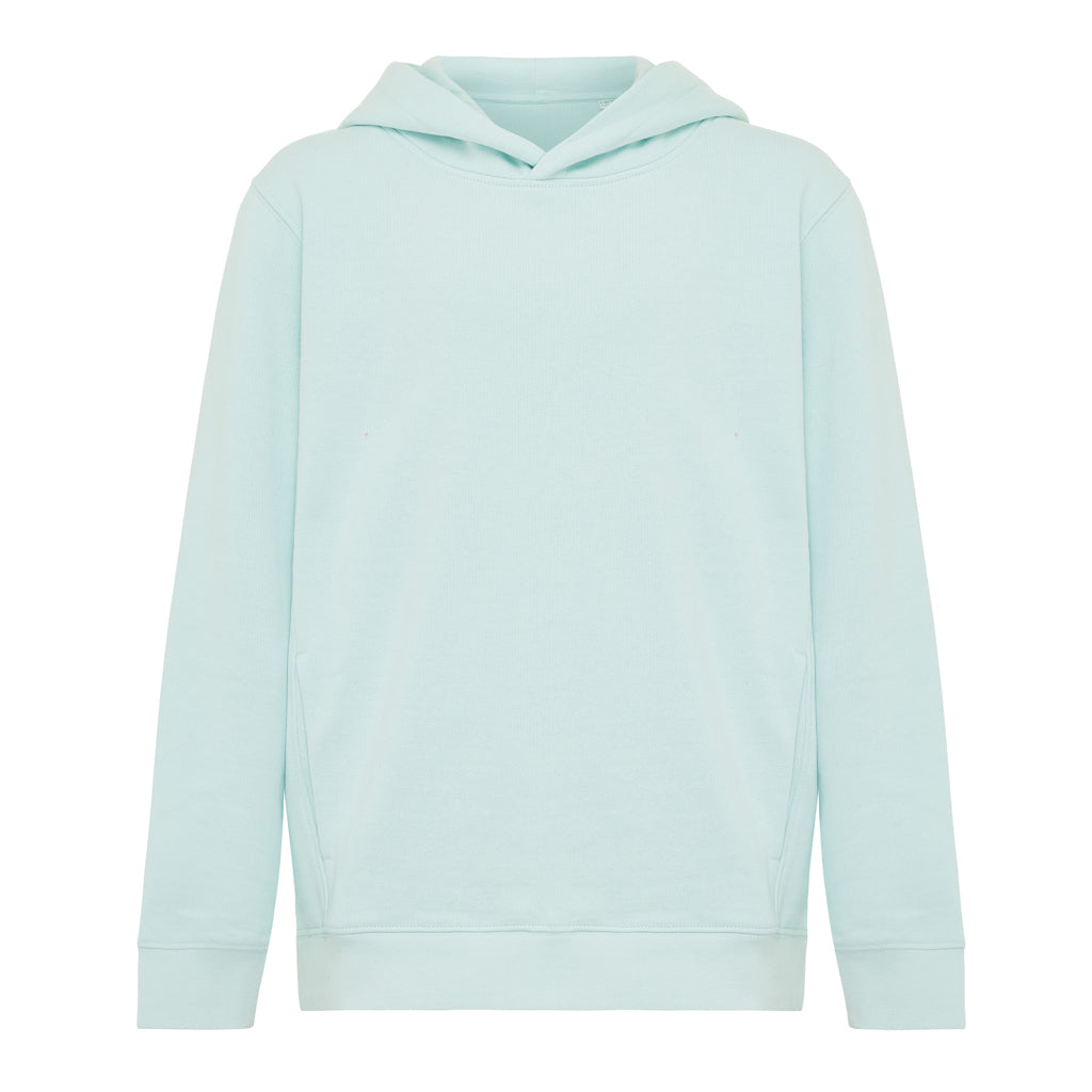 IQONIQ Yengo KidsHoodie mit Seitentaschen aus rec. Baumwolle – Ansicht 5