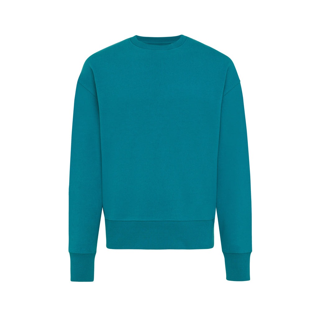 IQONIQ Kruger Relax-Rundhals-Sweater aus recycelt. Baumwolle