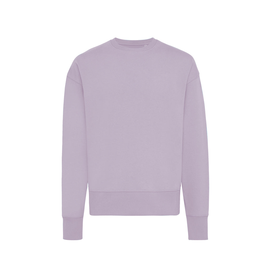 IQONIQ Kruger Relax-Rundhals-Sweater aus recycelt. Baumwolle – Ansicht 5