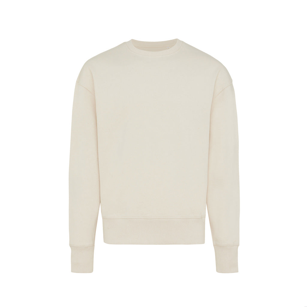 IQONIQ Kruger Relax-Rundhals-Sweater aus recycelt. Baumwolle – Ansicht 6