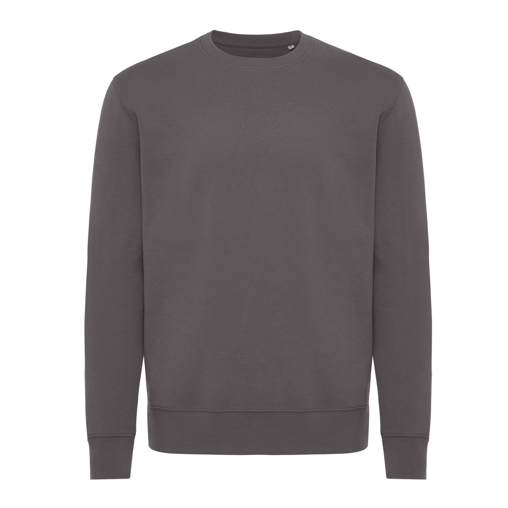 IQONIQ Kruger Relax-Rundhals-Sweater aus recycelt. Baumwolle – Ansicht 1