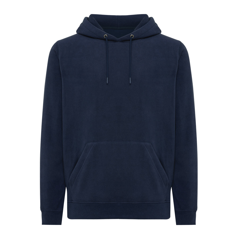 IQONIQ Trivor Mikrofleece-Kapuzen-Pulli aus recyc. Polyester – Ansicht 2