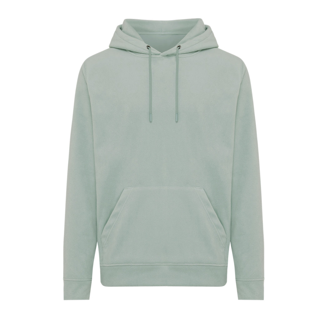 IQONIQ Trivor Mikrofleece-Kapuzen-Pulli aus recyc. Polyester – Ansicht 1