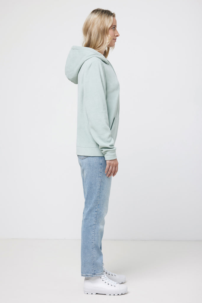 IQONIQ Trivor Mikrofleece-Kapuzen-Pulli aus recyc. Polyester – Ansicht 8