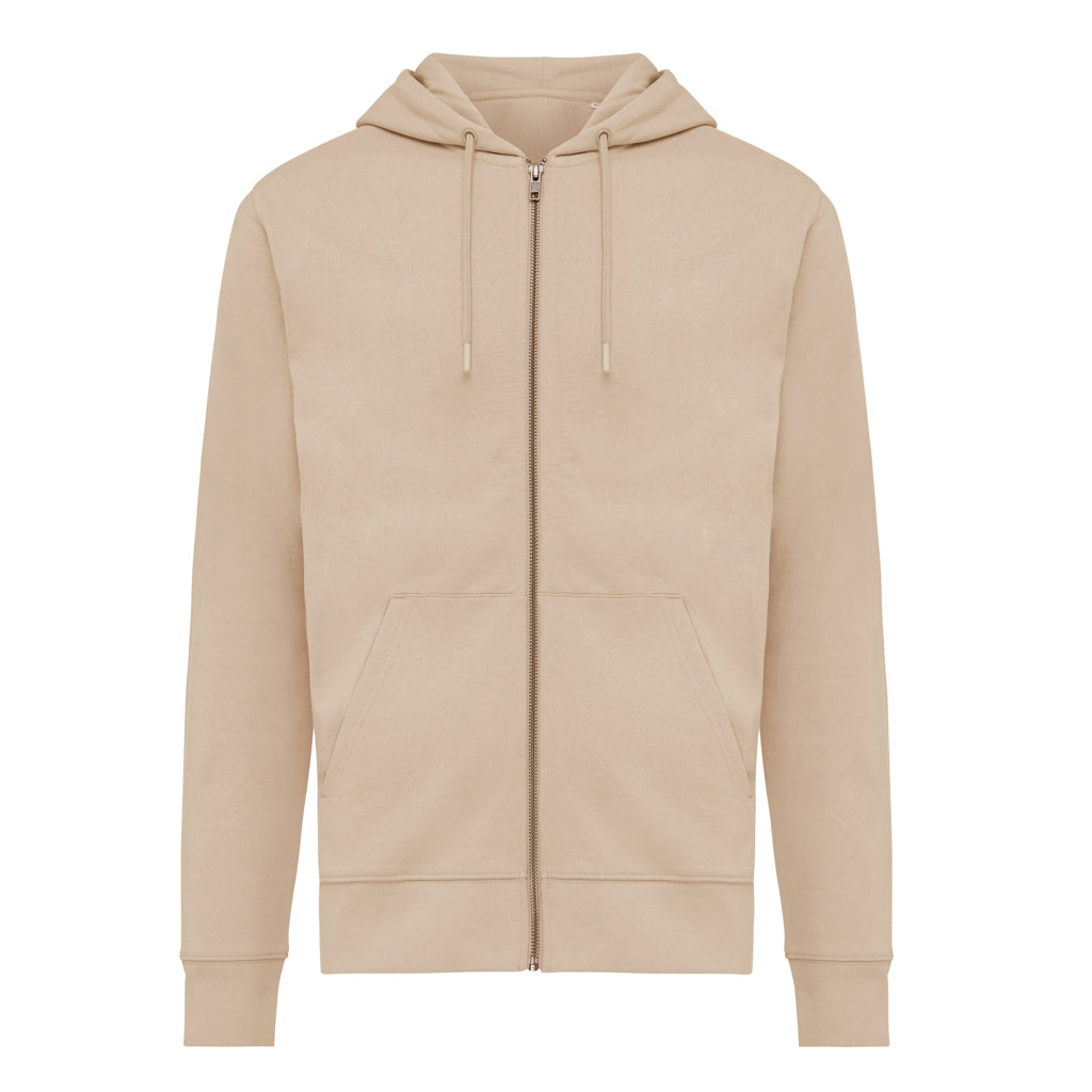 IQONIQ Abisko Zip-Kapuzenpullover aus recycelter Baumwolle – Ansicht 4