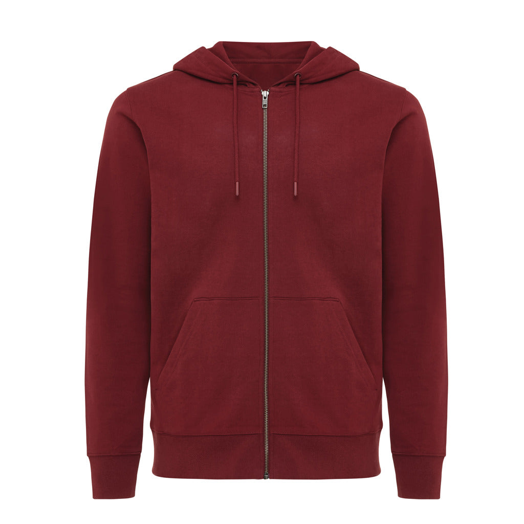 IQONIQ Abisko Zip-Kapuzenpullover aus recycelter Baumwolle – Ansicht 3