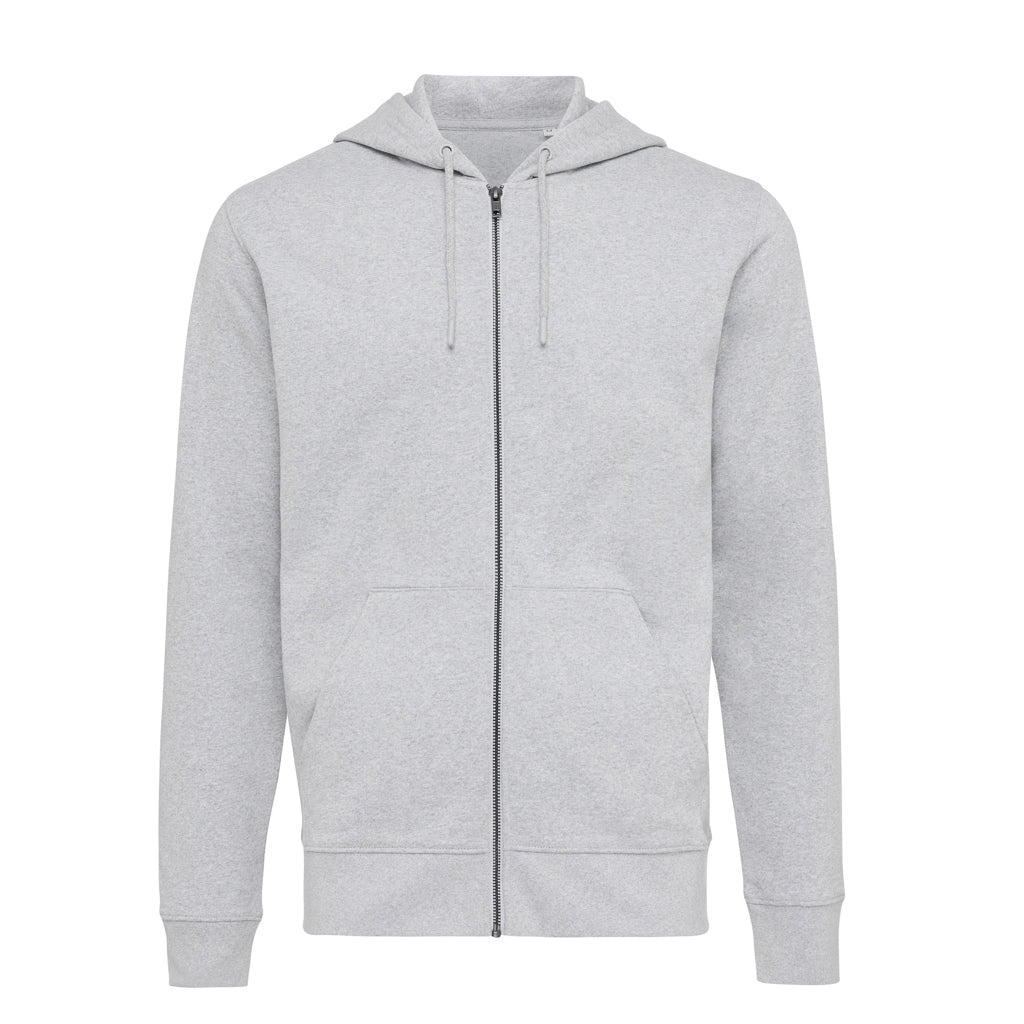 IQONIQ Abisko Zip-Kapuzenpullover aus recycelter Baumwolle – Ansicht 5
