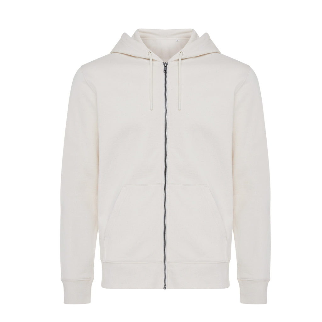 IQONIQ Abisko Zip-Kapuzenpullover aus recycelter Baumwolle – Ansicht 8