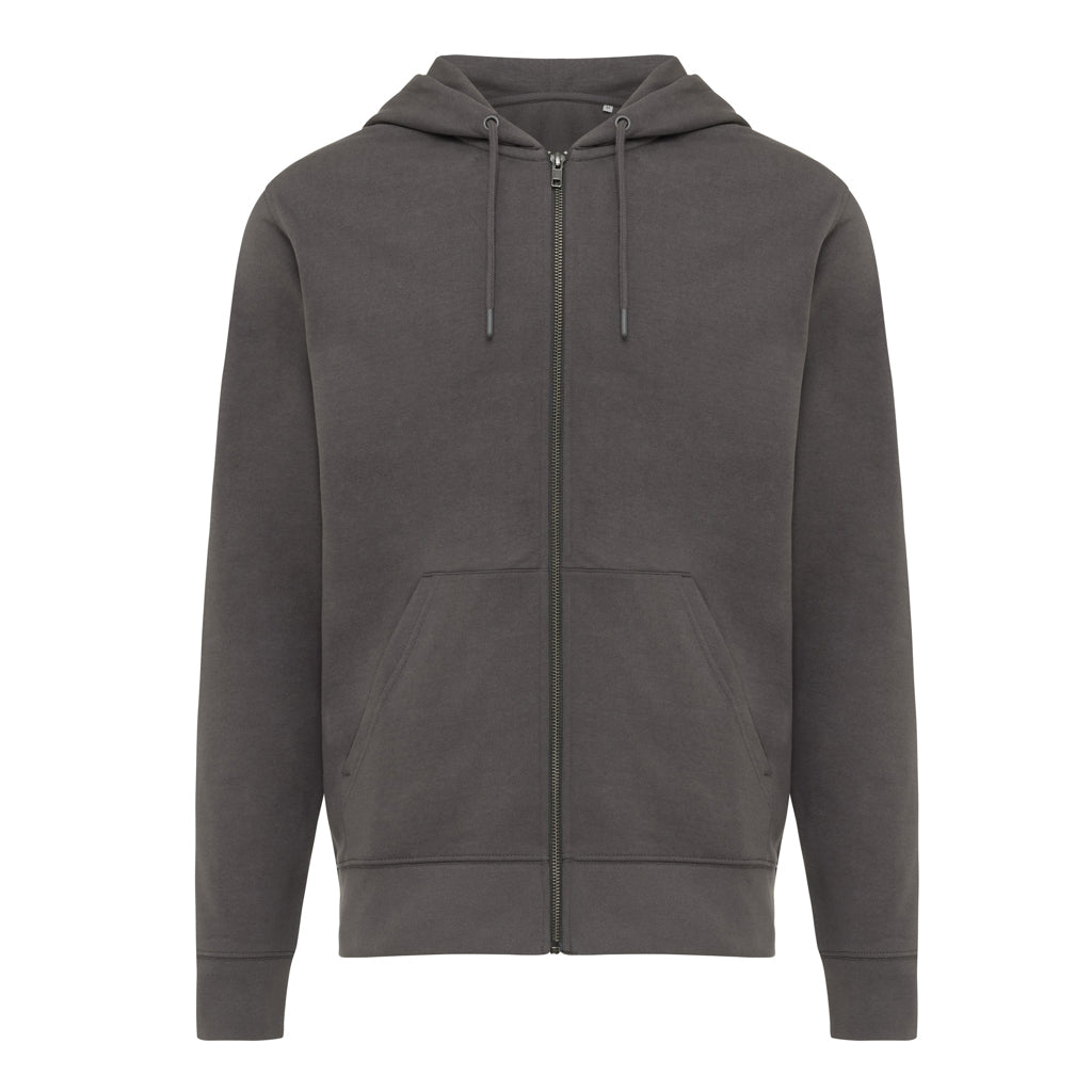IQONIQ Abisko Zip-Kapuzenpullover aus recycelter Baumwolle – Ansicht 1