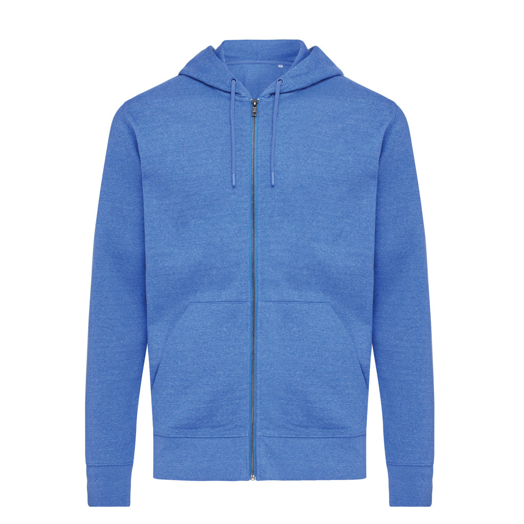 IQONIQ Abisko Zip-Kapuzenpullover aus recycelter Baumwolle – Ansicht 6