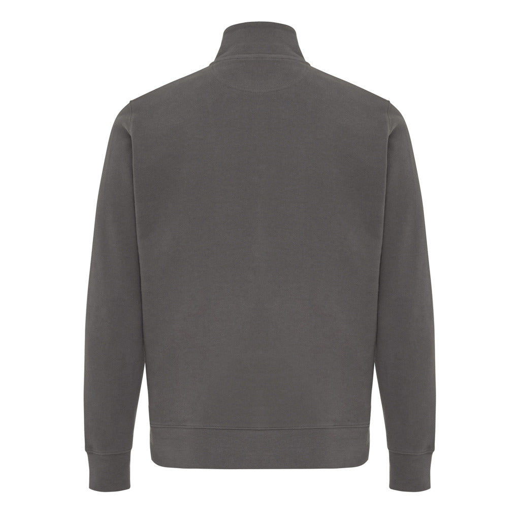 IQONIQ Elgon Quarter-Zip-Sweater aus rec. Baumwolle – Ansicht 7