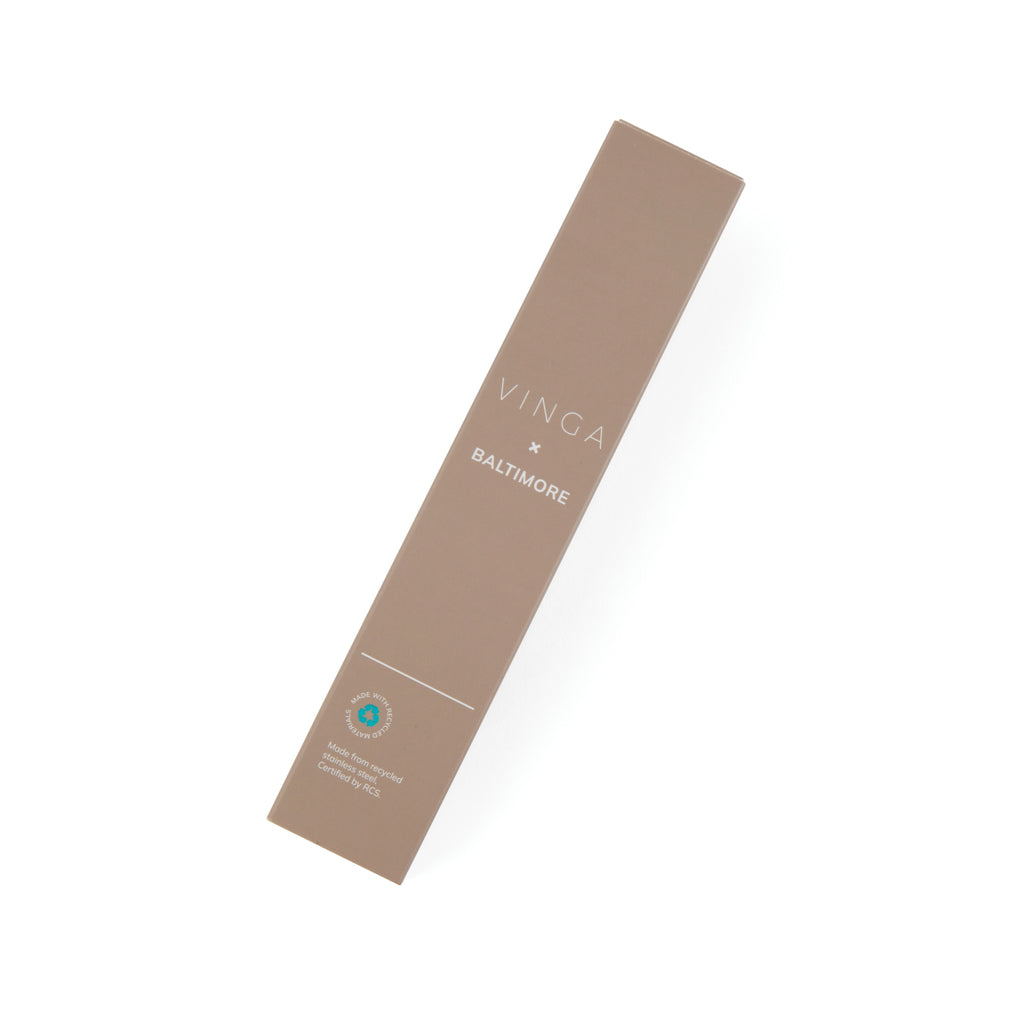 VINGA Baltimore Stift aus RCS recyceltem Stainless-Steel – Ansicht 6