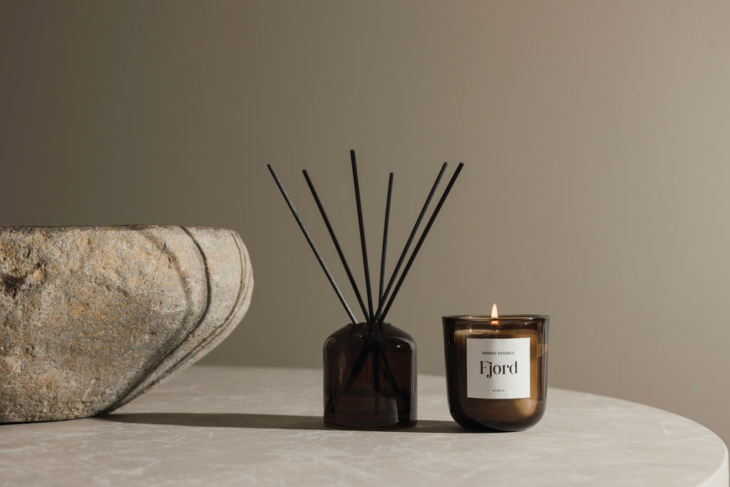 VINGA Nordic Essence Ambiente-Set als Werbeartikel mit Logo