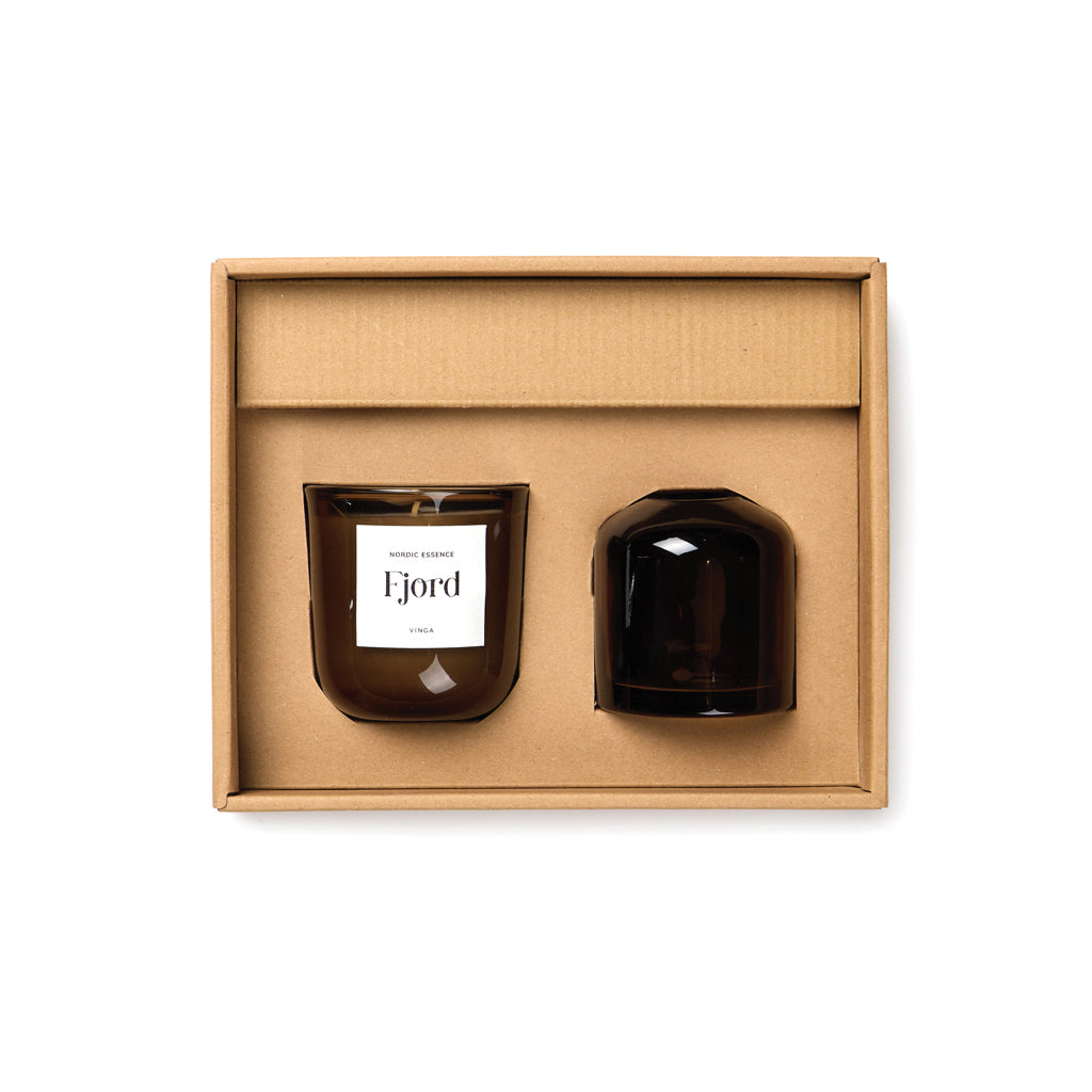 VINGA Nordic Essence Ambiente-Set als Werbeartikel mit Logo