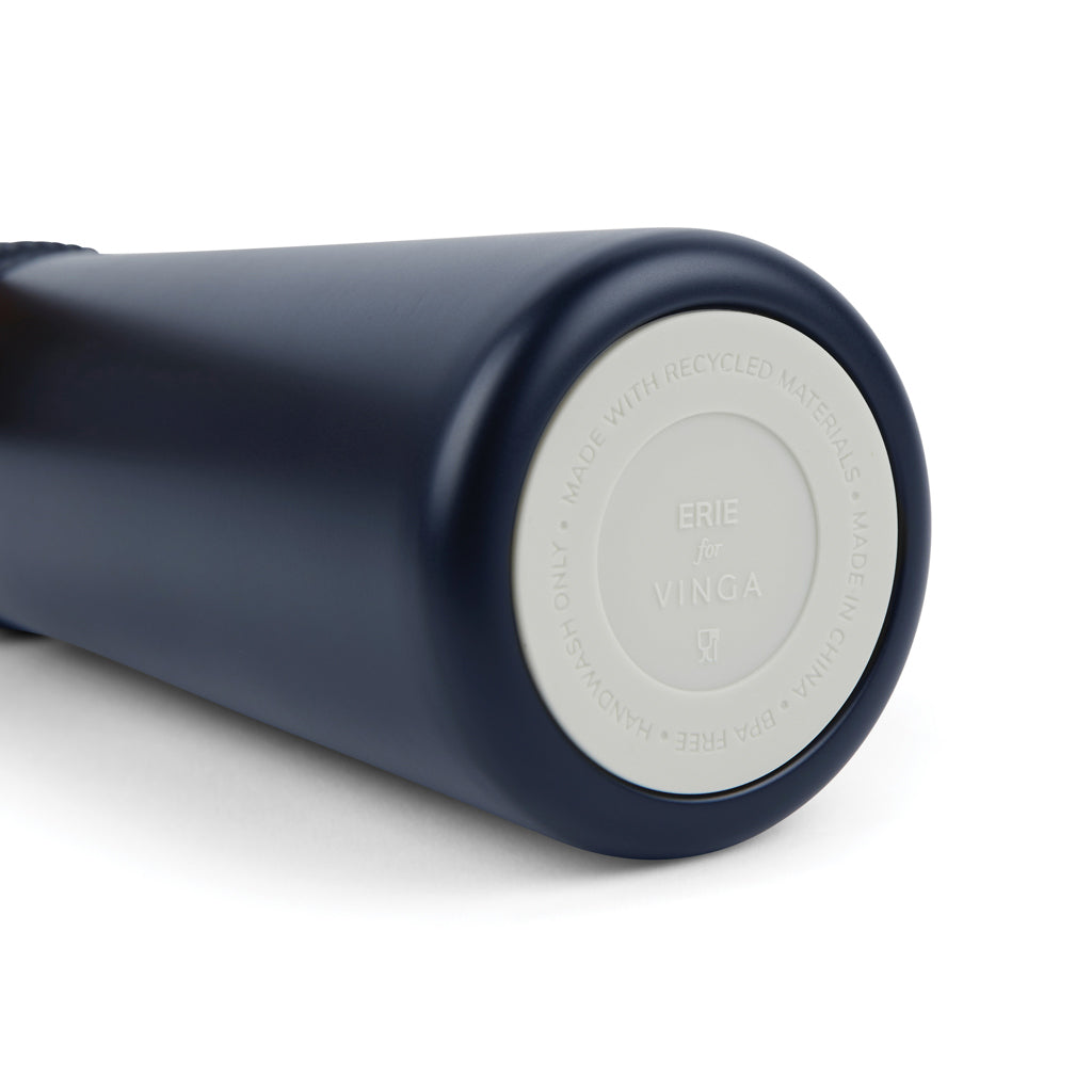 VINGA Erie 450ml Vakuumflasche aus RCS recyceltem Stahl – Ansicht 5