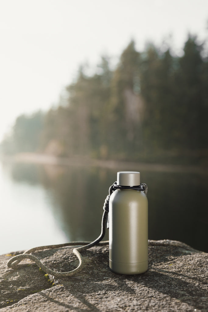 VINGA Parks Flasche aus RCS rec. Stainless-Steel, 400ml – Ansicht 8