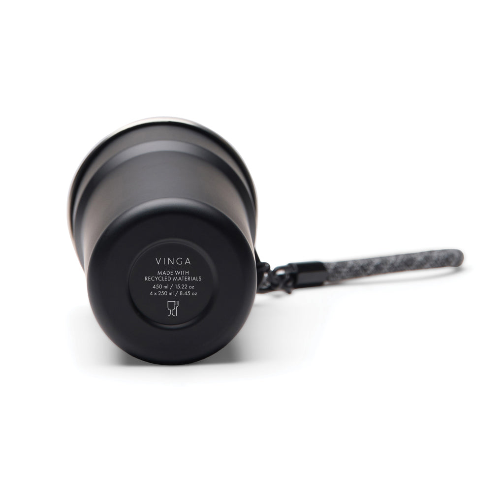 VINGA Parks Becher aus RCS Stainles Steel, 4 Stück, 250ml – Ansicht 6