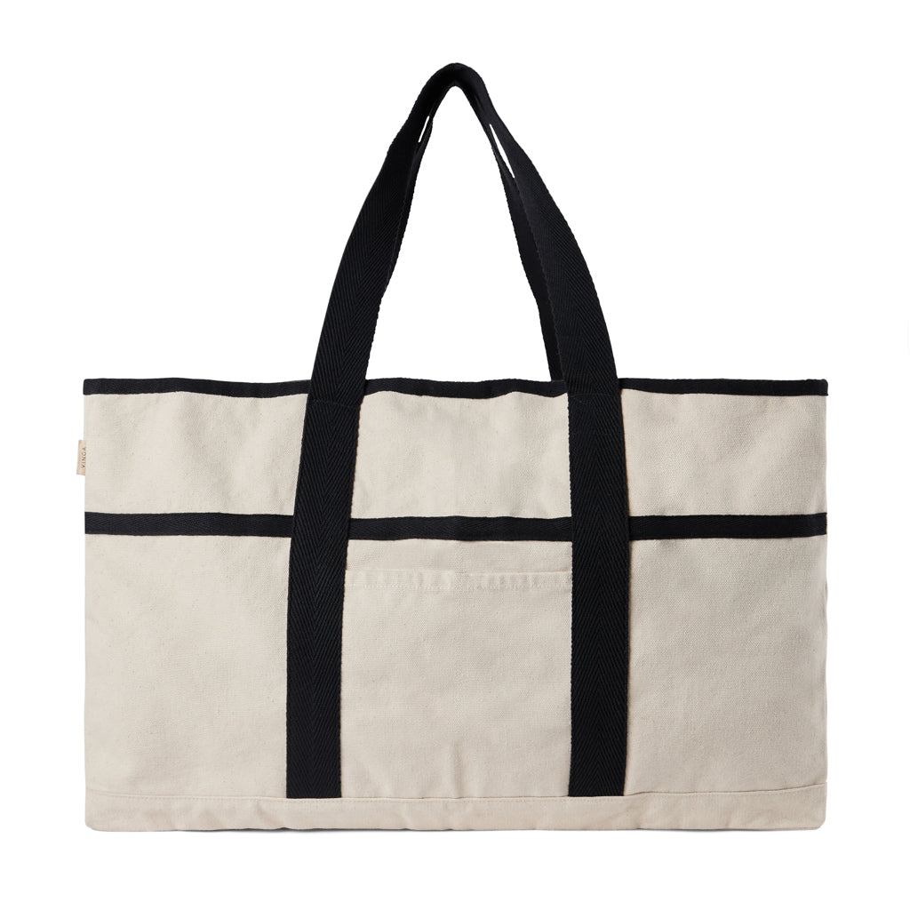 VINGA Volonne AWARE™ Strandtasche aus recyceltem Canvas – Ansicht 2