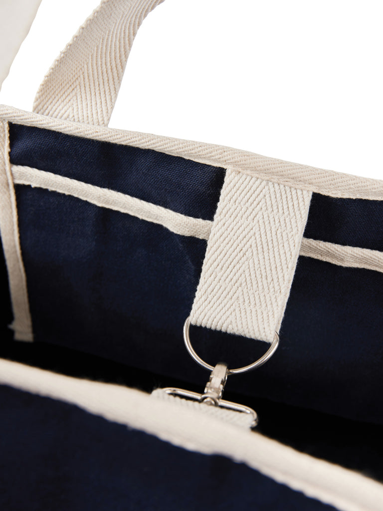 VINGA Volonne AWARE™ Strandtasche aus recyceltem Canvas – Ansicht 6
