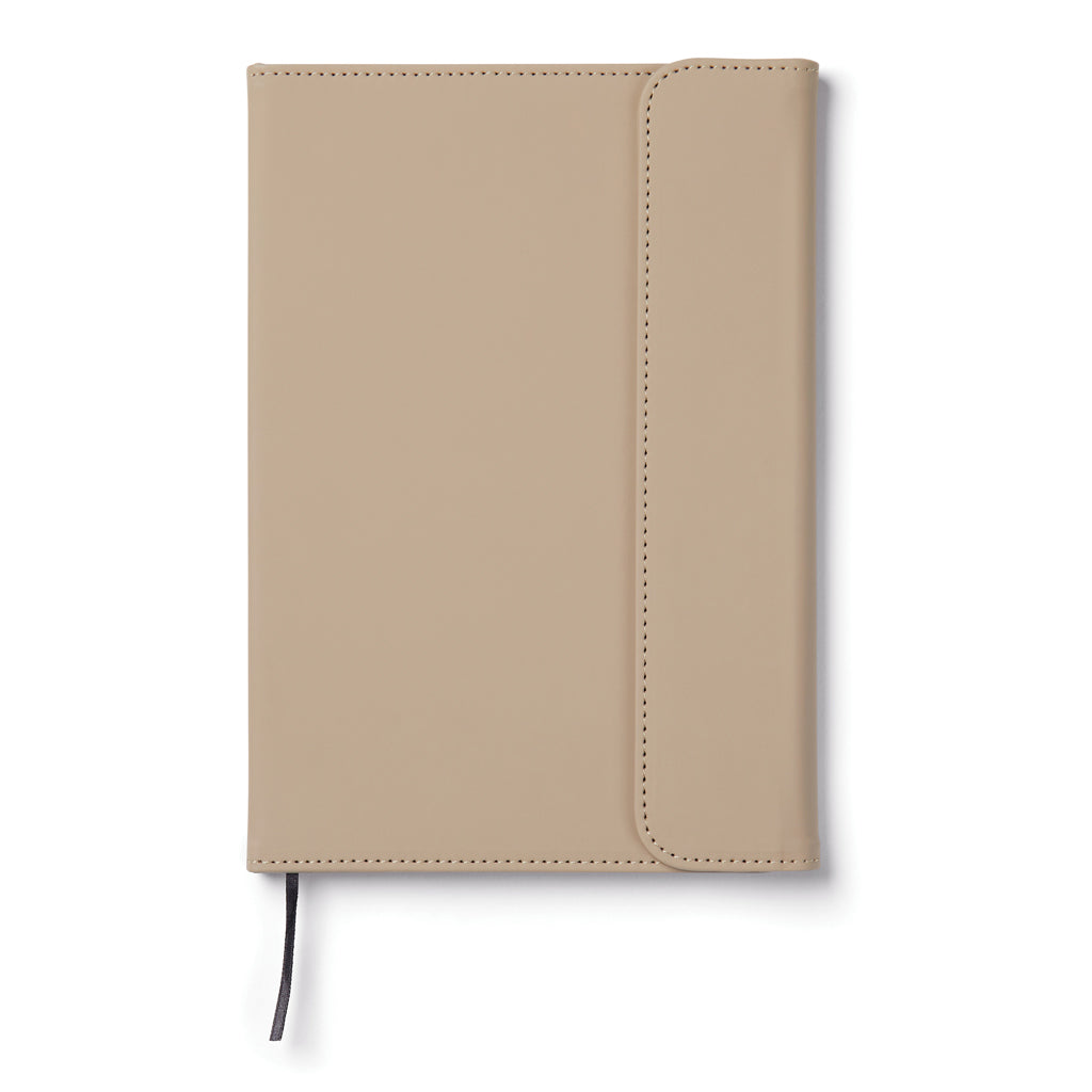 VINGA Baltimore GRS-zertifiziertes Papier & PU-Notizbuch – Ansicht 1