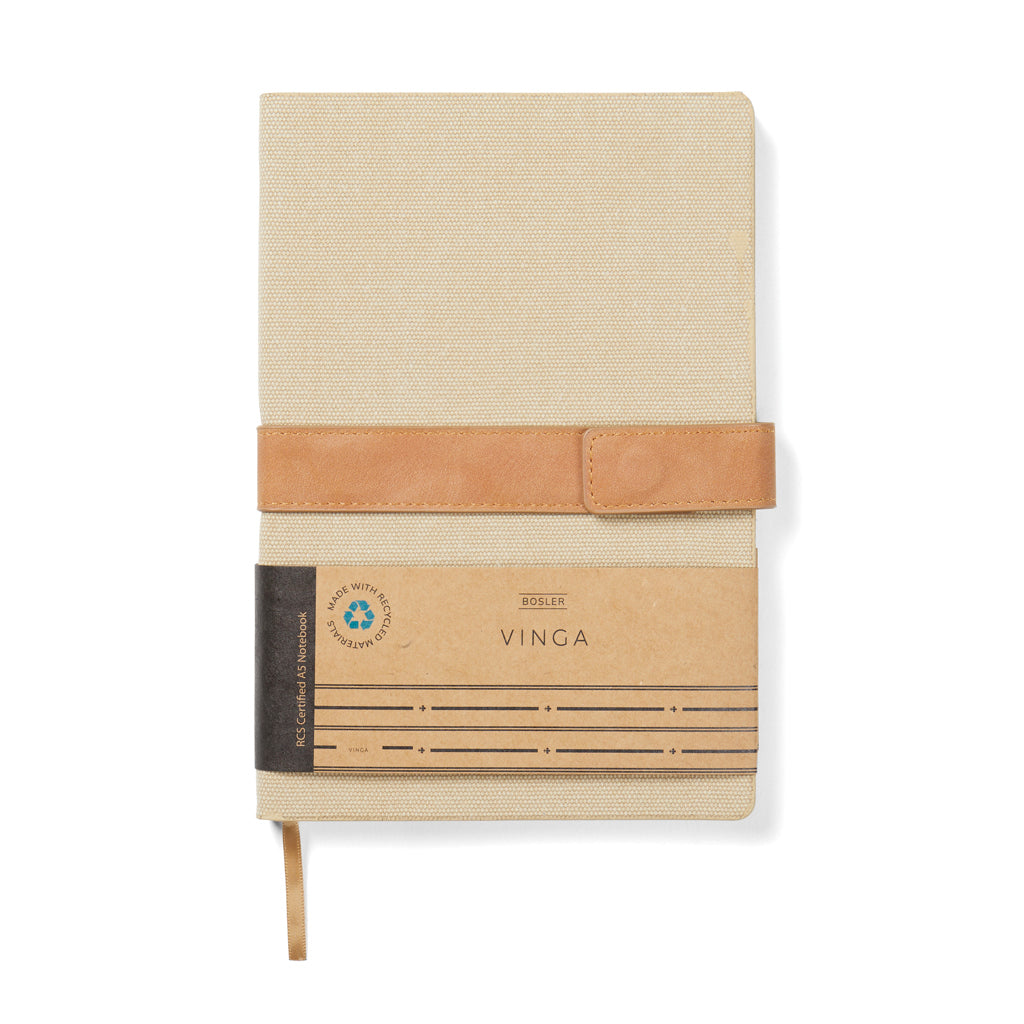 VINGA Bosler Notizbuch aus RCS recyceltem Papier – Ansicht 7