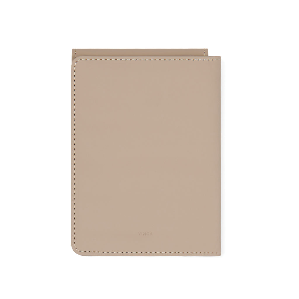 VINGA Baltimore RCS recycelte Polyester-RFID-Reisepasshülle – Ansicht 7