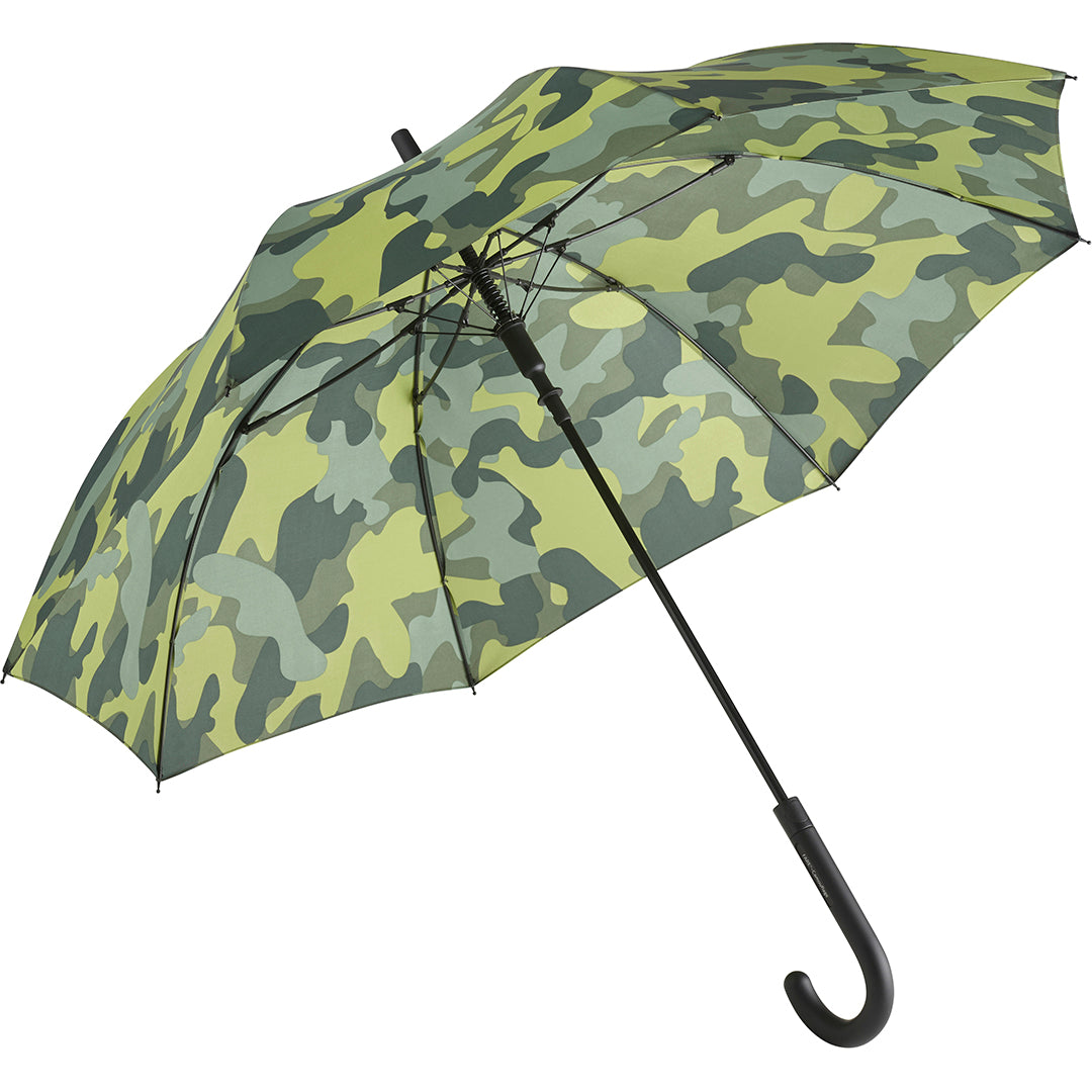 AC-Stockschirm FARE® Camouflage - Stockschirm mit Logo, Bild 2