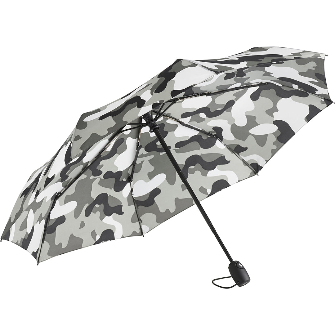 AOC-Mini-Taschenschirm FARE® Camouflage - Taschenschirm mit Logo, Bild 5