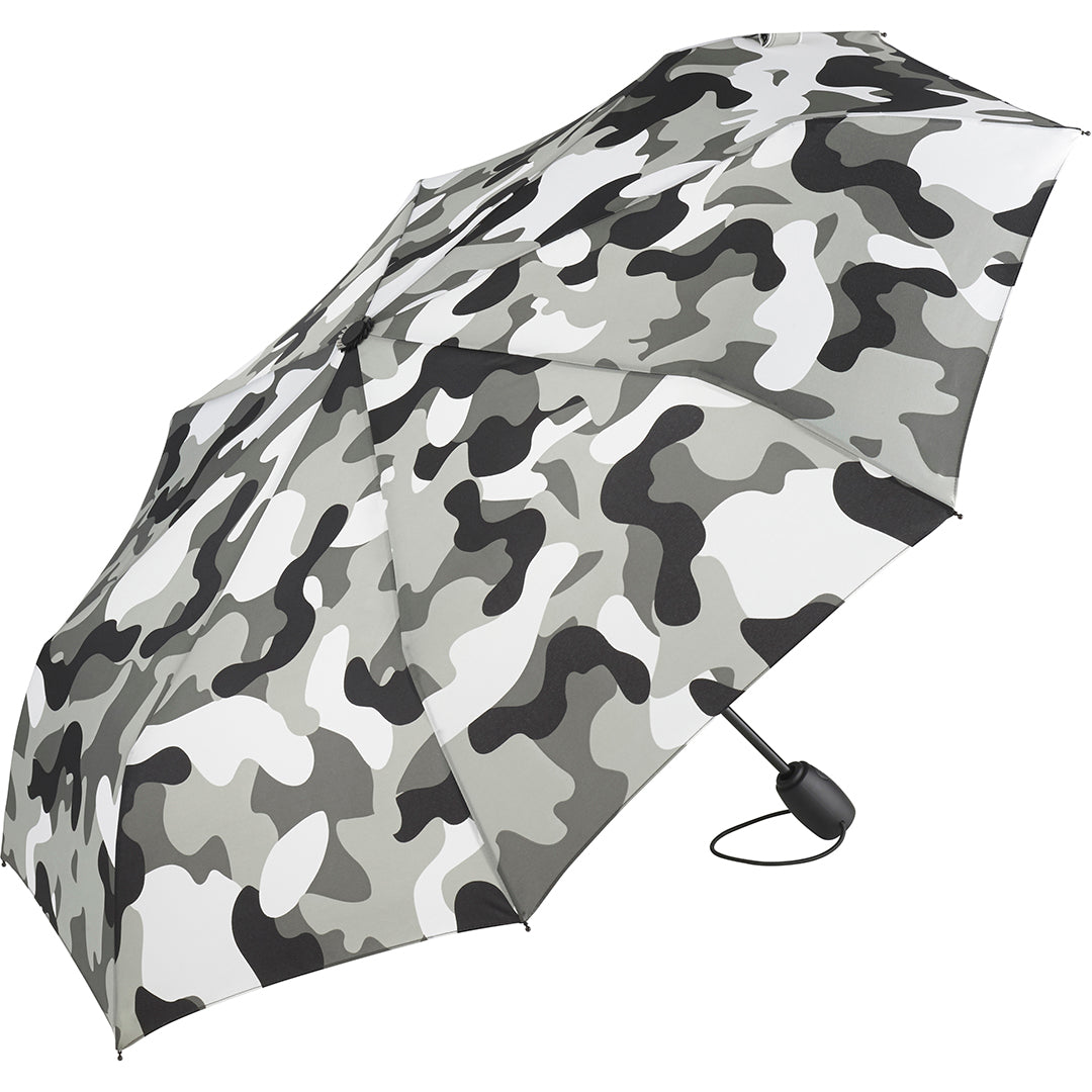 AOC-Mini-Taschenschirm FARE® Camouflage - Taschenschirm mit Logo, Bild 4