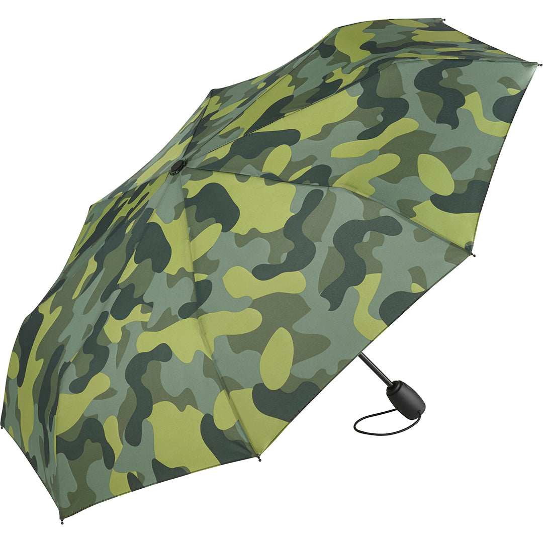 AOC-Mini-Taschenschirm FARE® Camouflage - Taschenschirm mit Logo, Bild 1