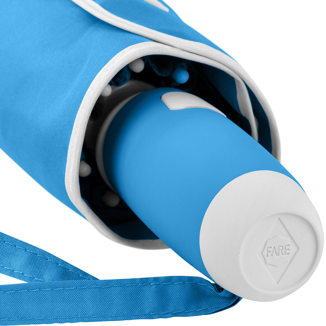 AOC-Taschenschirm FARE® Whiteline - Taschenschirm mit Logo, Bild 6