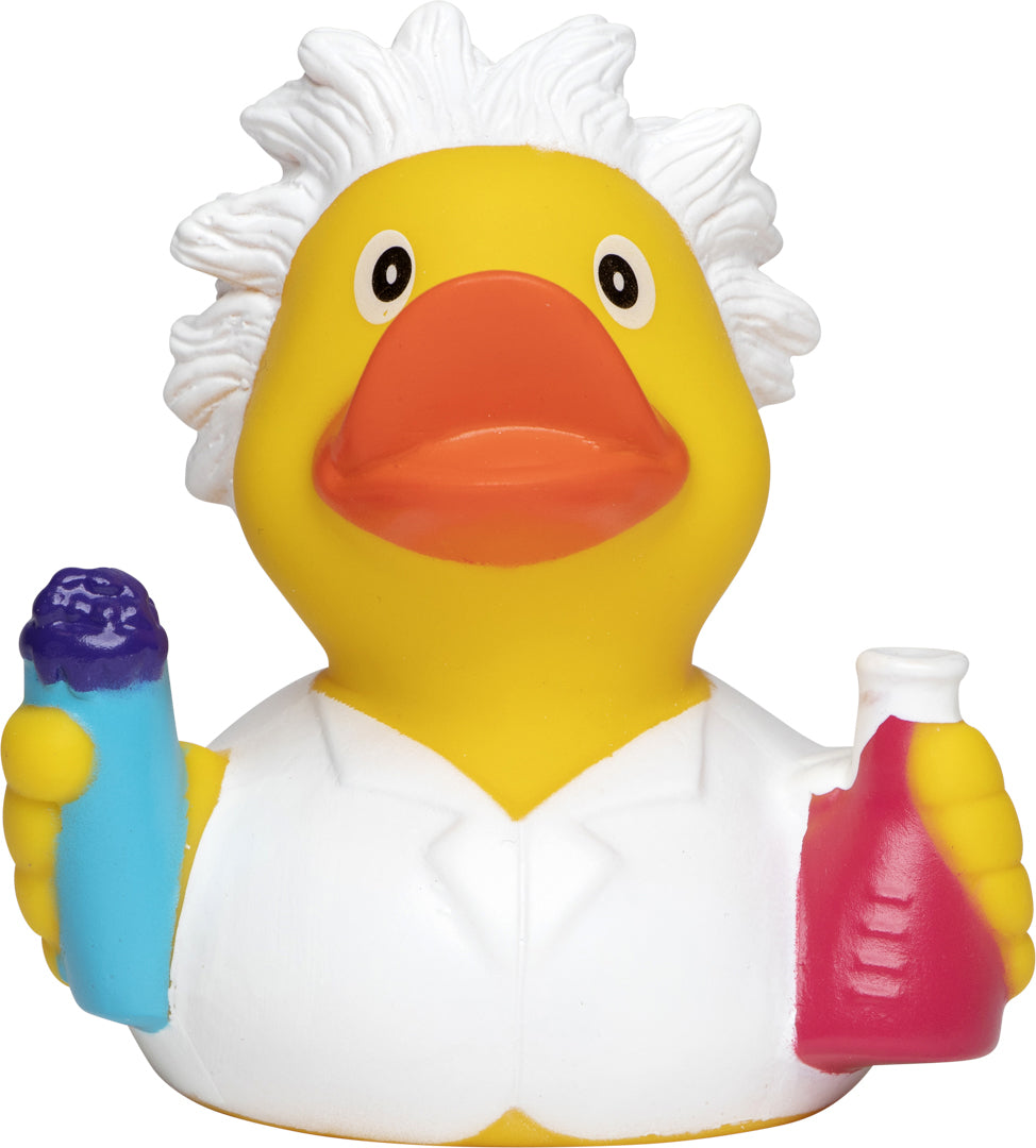 Quietsche-Ente Chemiker – Detailansicht 2